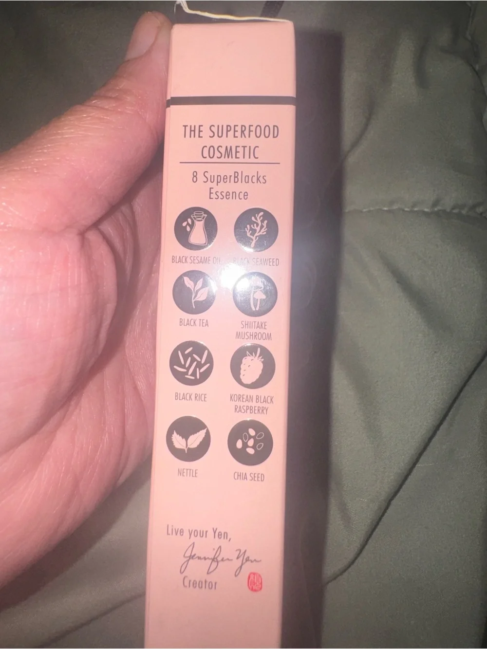 Yensa Essential Glow Tone Up Primer color + face new